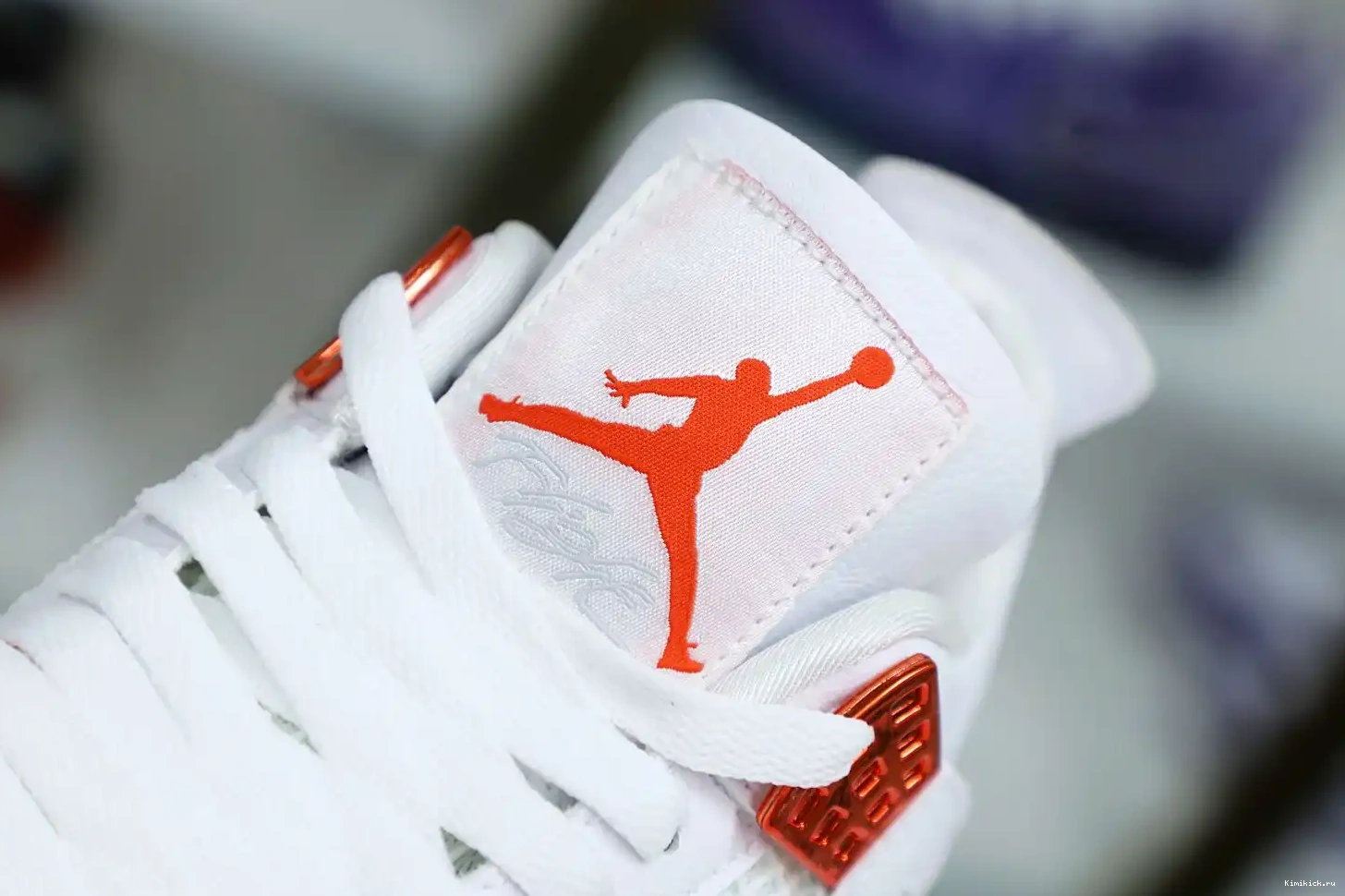 metallic Air 4 retro“orange Jordan Kimikick Jordan 0608